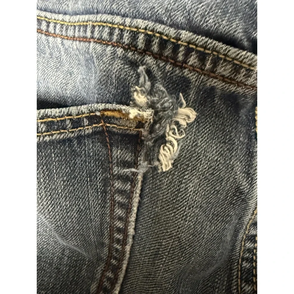 Banana Republic Wide Leg Straight Jeans‎ Men's 35x32 Dark Blue Denim Casual